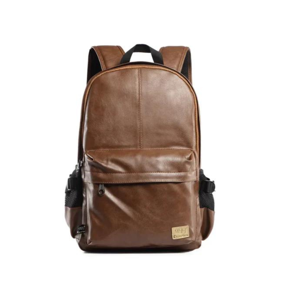 Luxury Leather Men Backpack