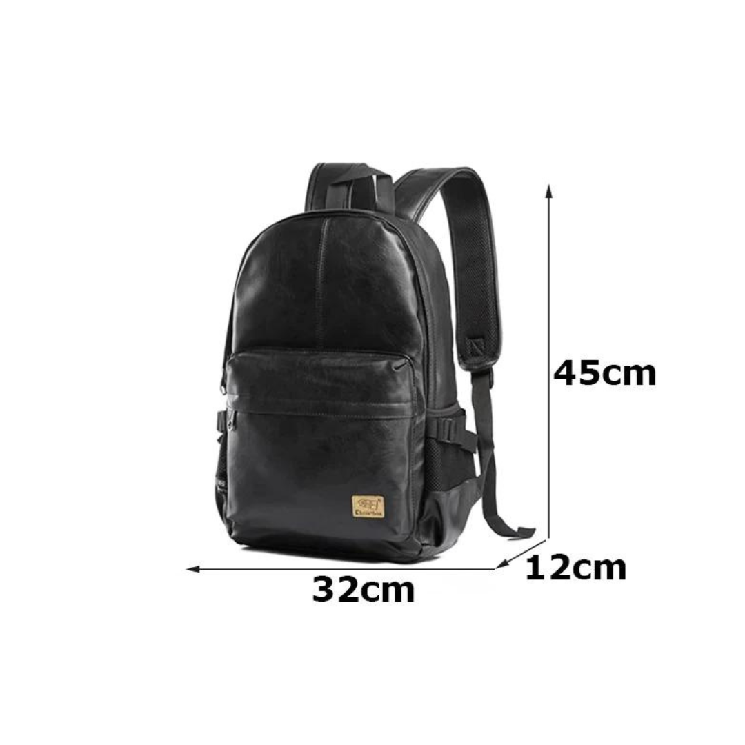 Luxury Leather Men Backpack