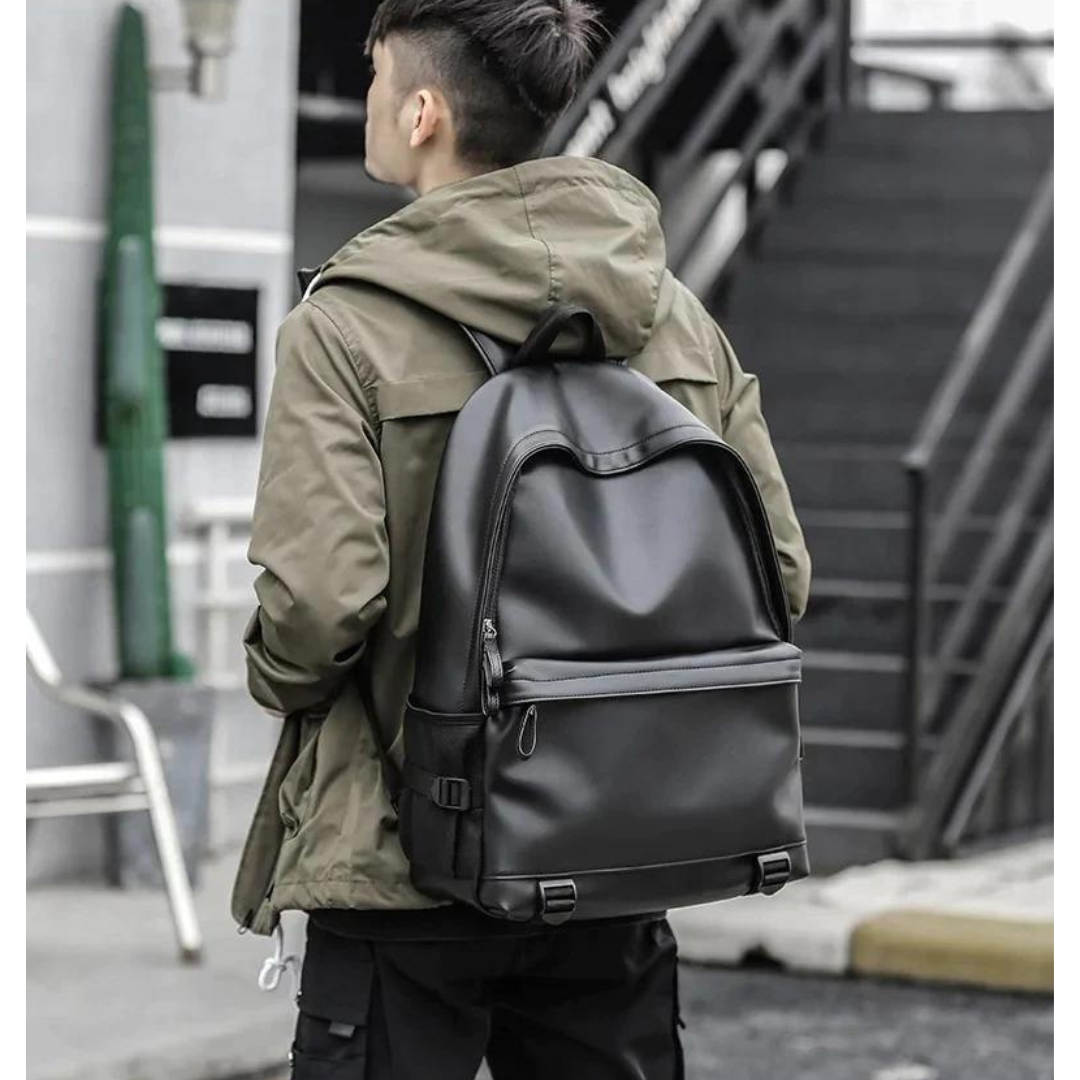 Men's Leather Backpack